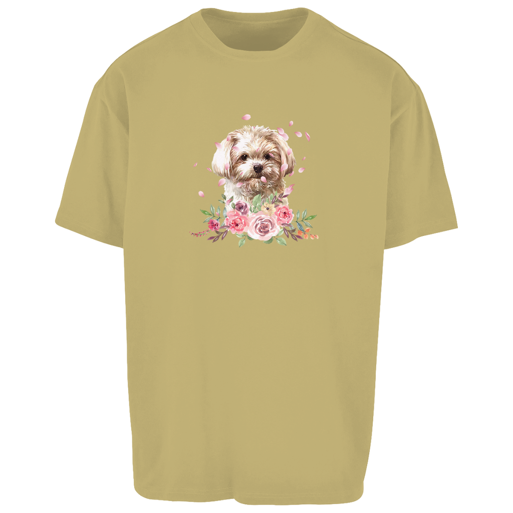 Flower Malteser - Oversize T-Shirt - Unisex