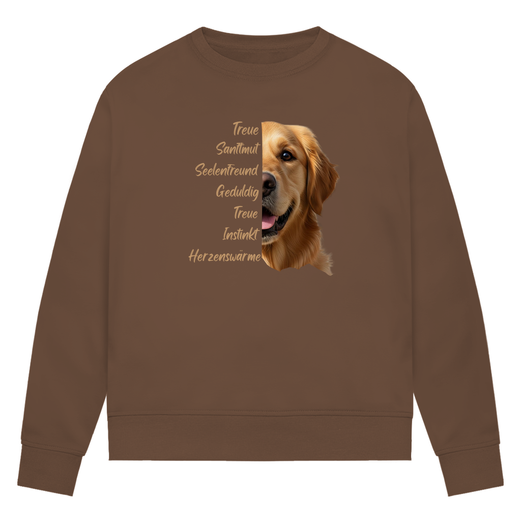 Golden Retriever - Bio-Sweatshirt für Damen