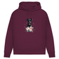 Flower Schnauzer - Bio-Hoodie für Damen