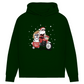Biker Santa- Bio-Hoodie für Damen