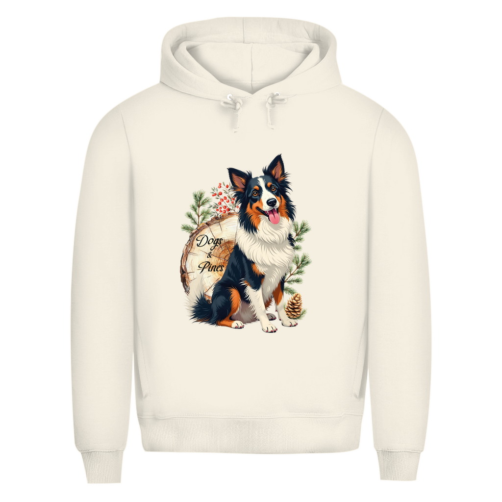 Dogs & Pines - Bio-Hoodie für Herren