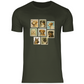 Briefmarken - T-Shirt für Herren