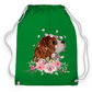 Flower Cavalier King Charles - Turnbeutel