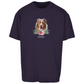 Flower Australian Shepherd - Oversize T-Shirt Unisex - Dein Wunschtext