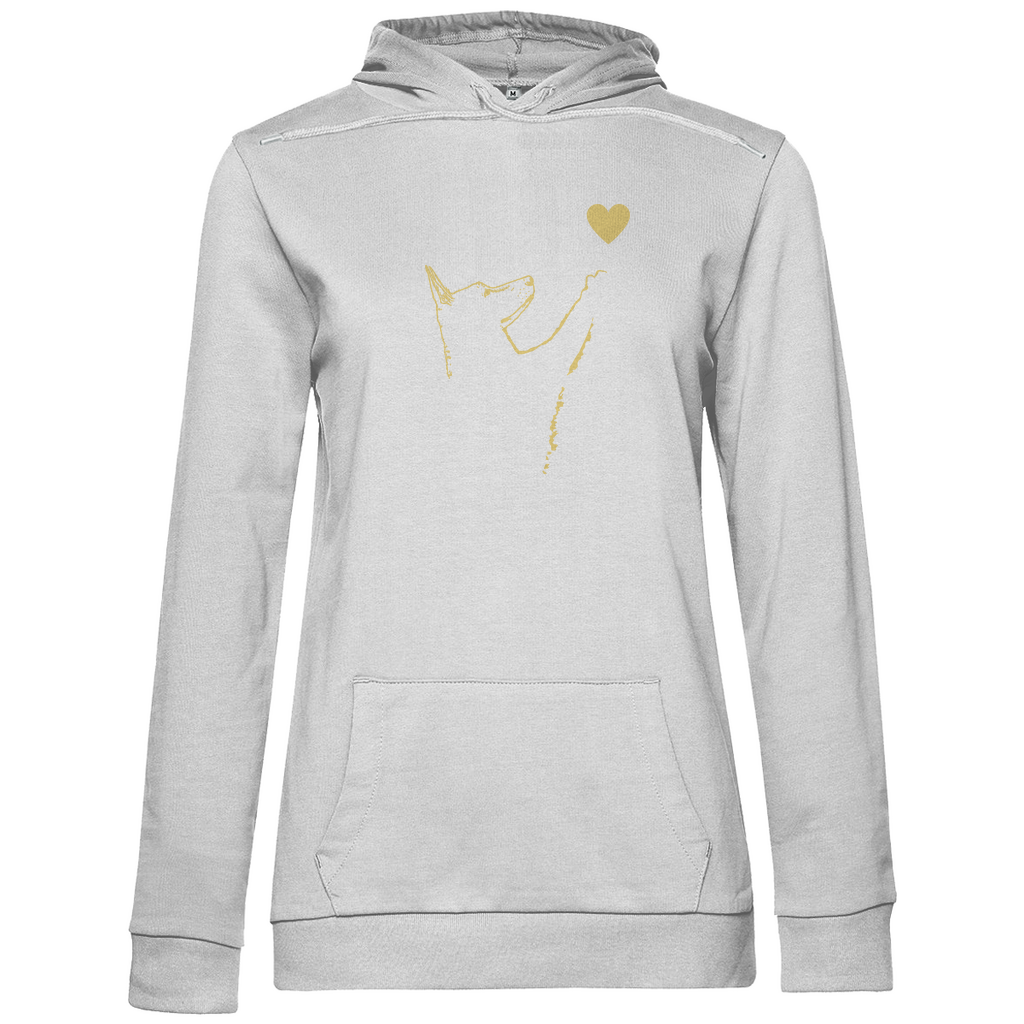 Liebe Hund - Hoodie für Damen