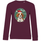 Wuff und Weihnachten - Bio-Sweatshirt für Damen-Weihnachten