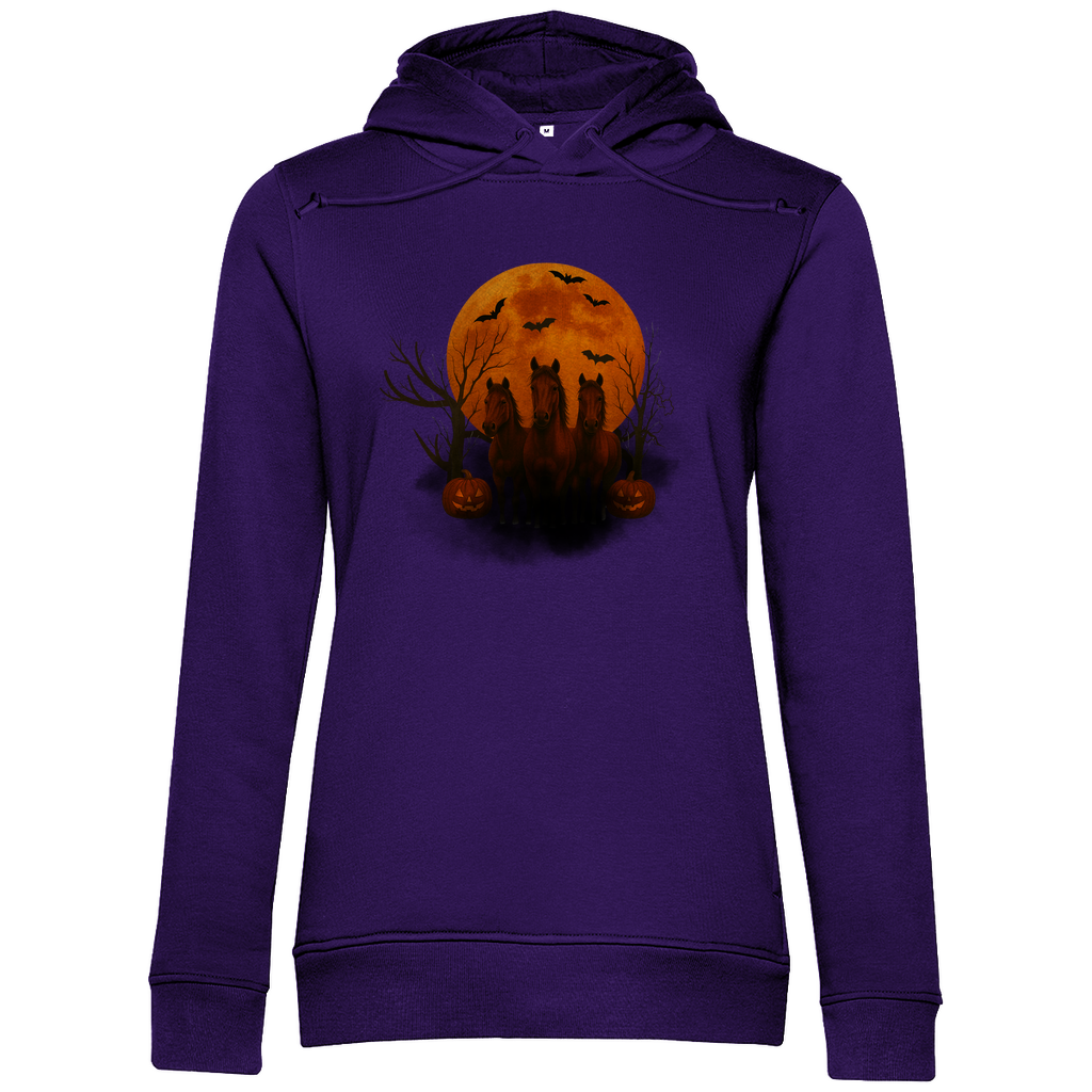 Nachtgalopp - Bio-Hoodie für Damen