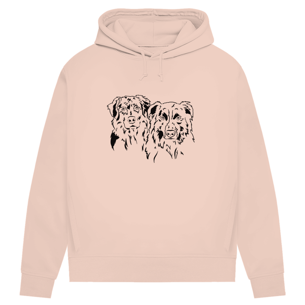 Aussie Love - Bio Hoodie für Damen
