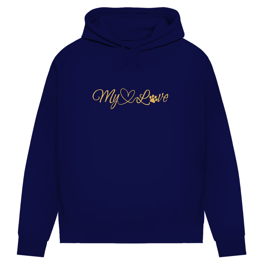 My Love - Bio-Hoodie für Damen