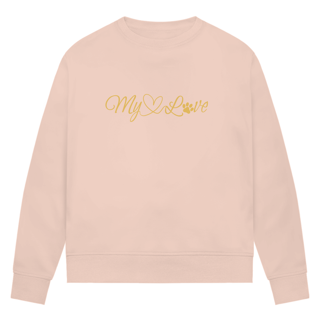 My Love - Bio-Sweatshirt für Damen