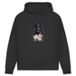 Flower Schnauzer - Bio-Hoodie für Damen