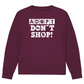 Adopt Don't Shop - Bio-Sweatshirt für Herren