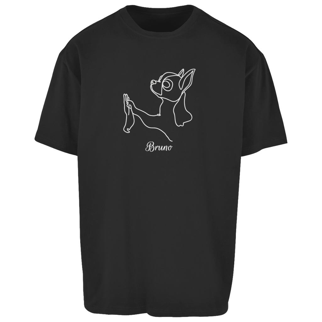 Chihuahua Team - Oversize T-Shirt - Unisex - Dein Wunschtext