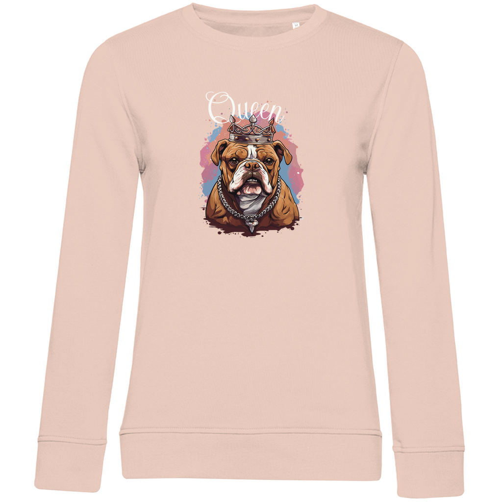 Queen - Bio-Sweatshirt für Damen