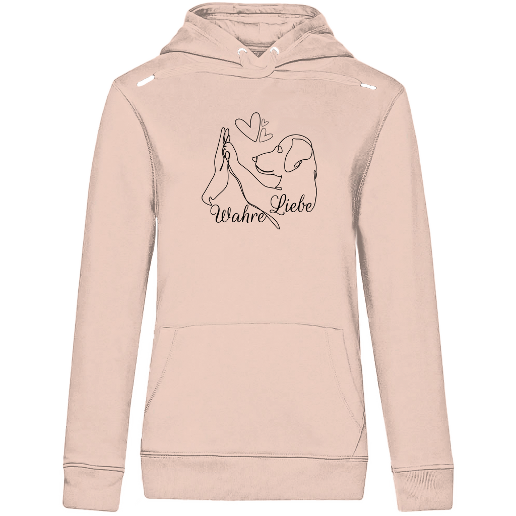 Meine Wahre Liebe -  Bio-Hoodie für Damen