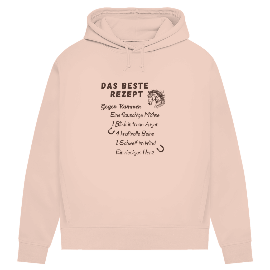 Herzensrezept - Bio-Hoodie für Damen