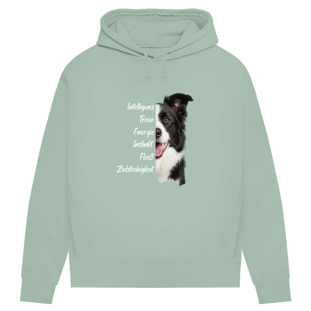 Collie Spirit - Bio-Hoodie für Damen