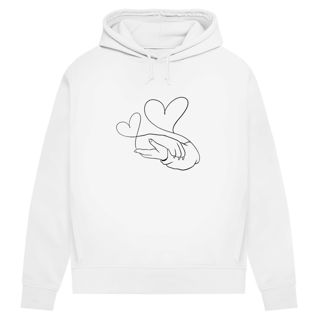 Pakt der Liebe - Bio-Hoodie für Damen