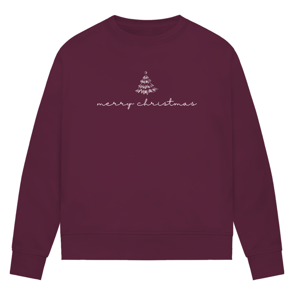 Weihnachten - Bio-Sweatshirt für Damen