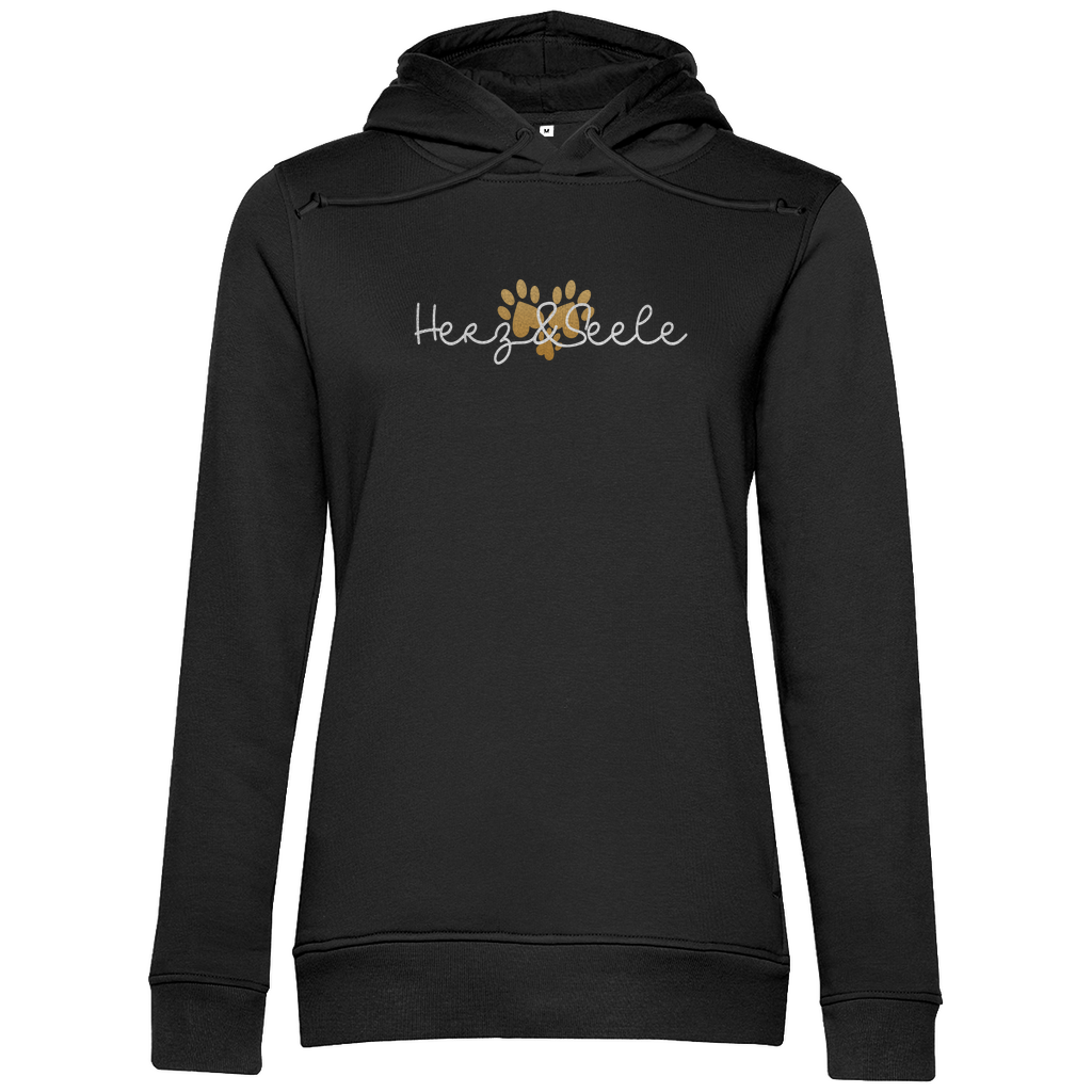 Herz und Seele -Bio-Hoodie für Damen