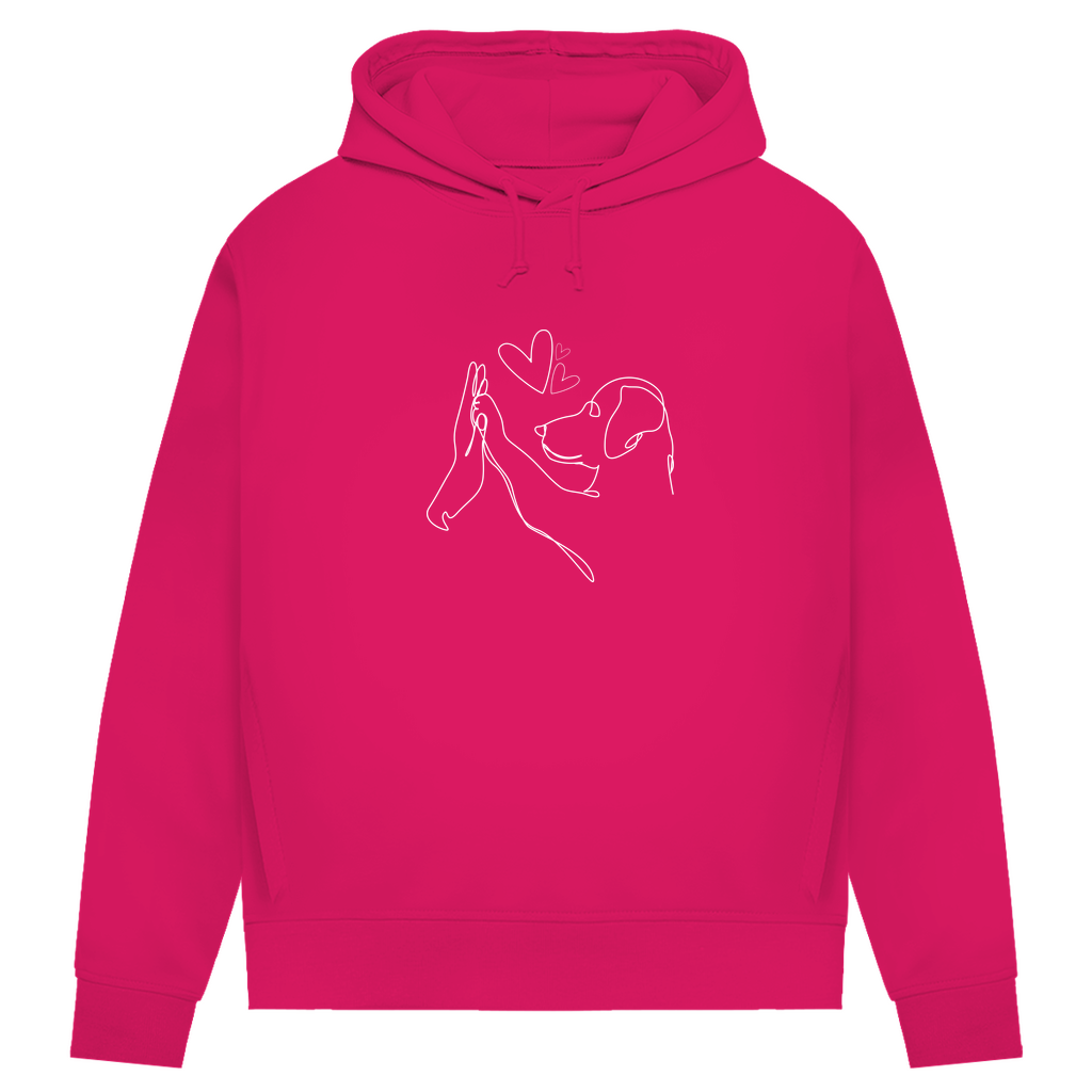 Wahre Liebe- Bio-Hoodie für Damen