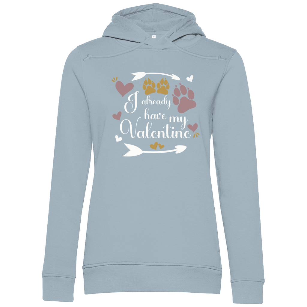 Limitiert: Meine Valentine - Bio-Hoodie für Damen