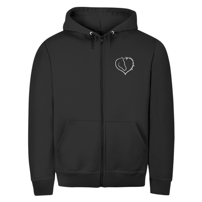 Verbunden - Zipper-Hoodie Unisex