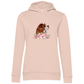 Flower Cavalier King Charles - Bio-Hoodie für Damen