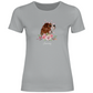 Flower Dog - T-Shirt für Damen - Dein Wunschtext