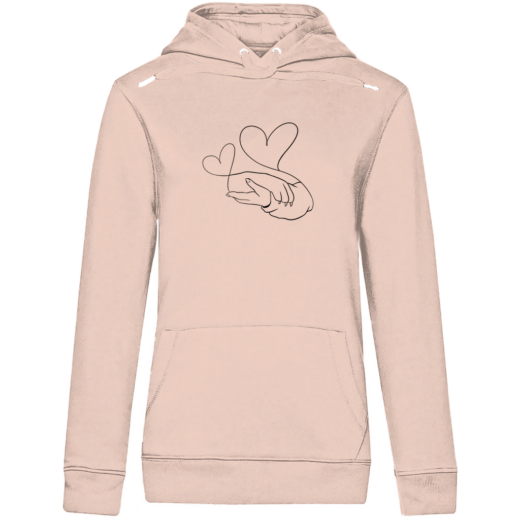 Pakt der Liebe - Bio-Hoodie für Damen