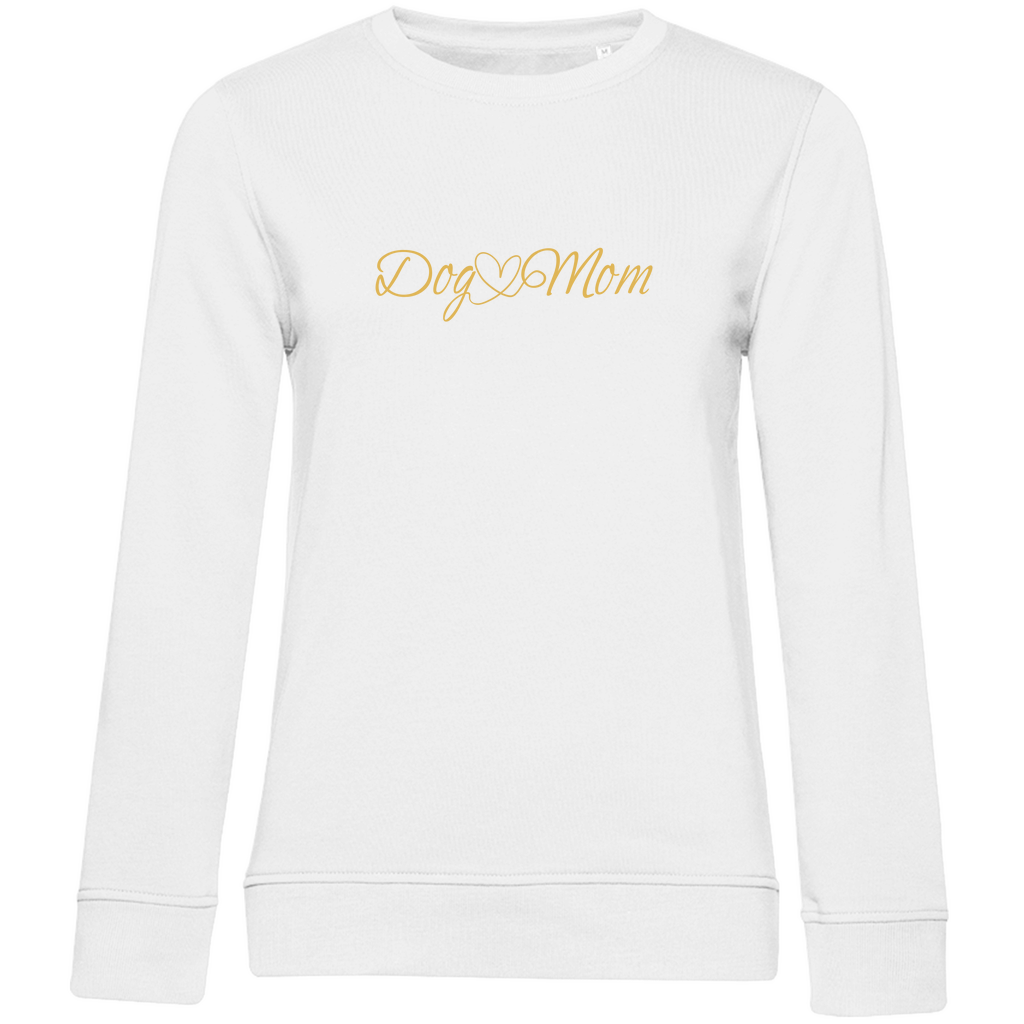 Dog Mom - Bio-Sweatshirt für Damen