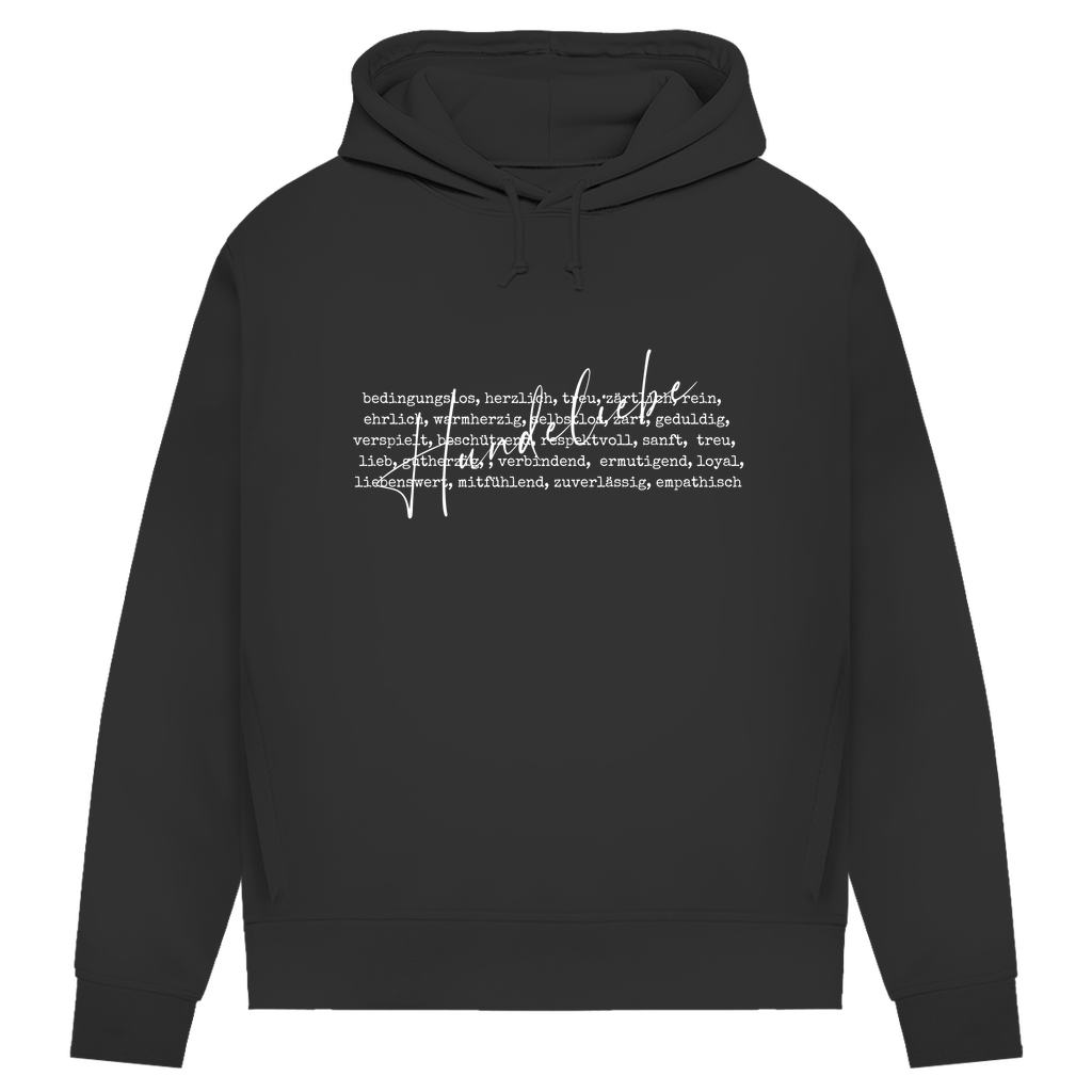 Hunde Liebe ist... - Bio-Hoodie für Damen