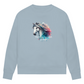 Pferd vor Vernunft - Bio-Sweatshirt für Damen