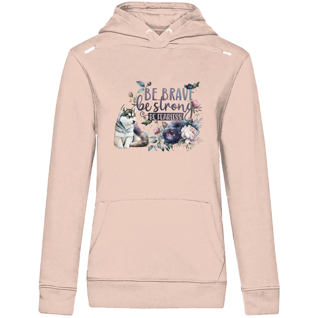 Be Strong - Bio-Hoodie für Damen