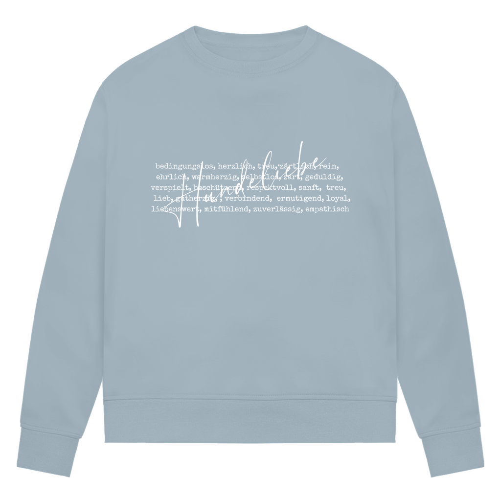 Hunde Liebe ist... - Bio-Sweatshirt für Damen