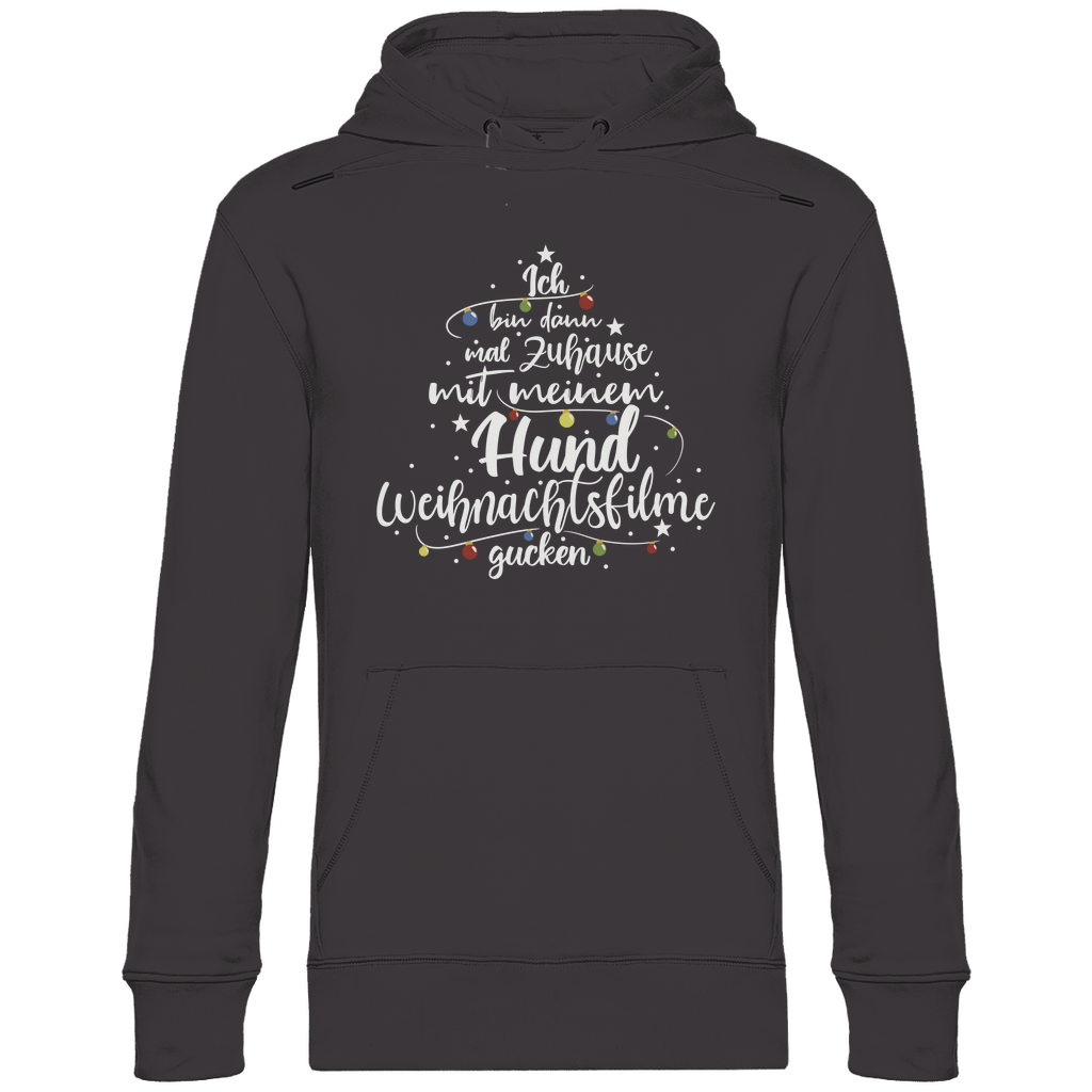 Weihnachtsfilme - Bio-Hoodie für Herren