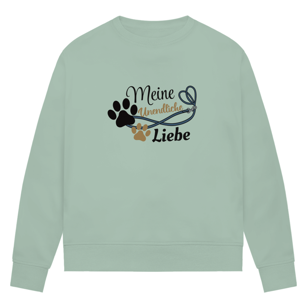 Unendlich - Bio-Sweatshirt für Damen