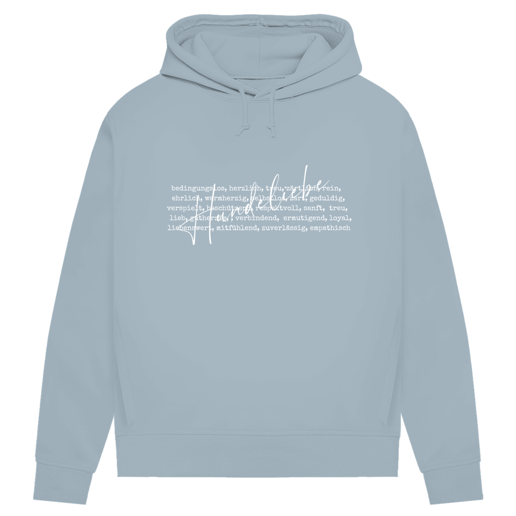 Hunde Liebe ist... - Bio-Hoodie für Damen