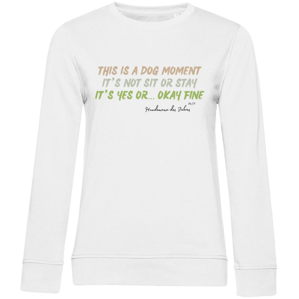 Hundemama des Jahres - Bio-Sweatshirt für Damen