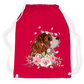 Flower Cavalier King Charles - Turnbeutel