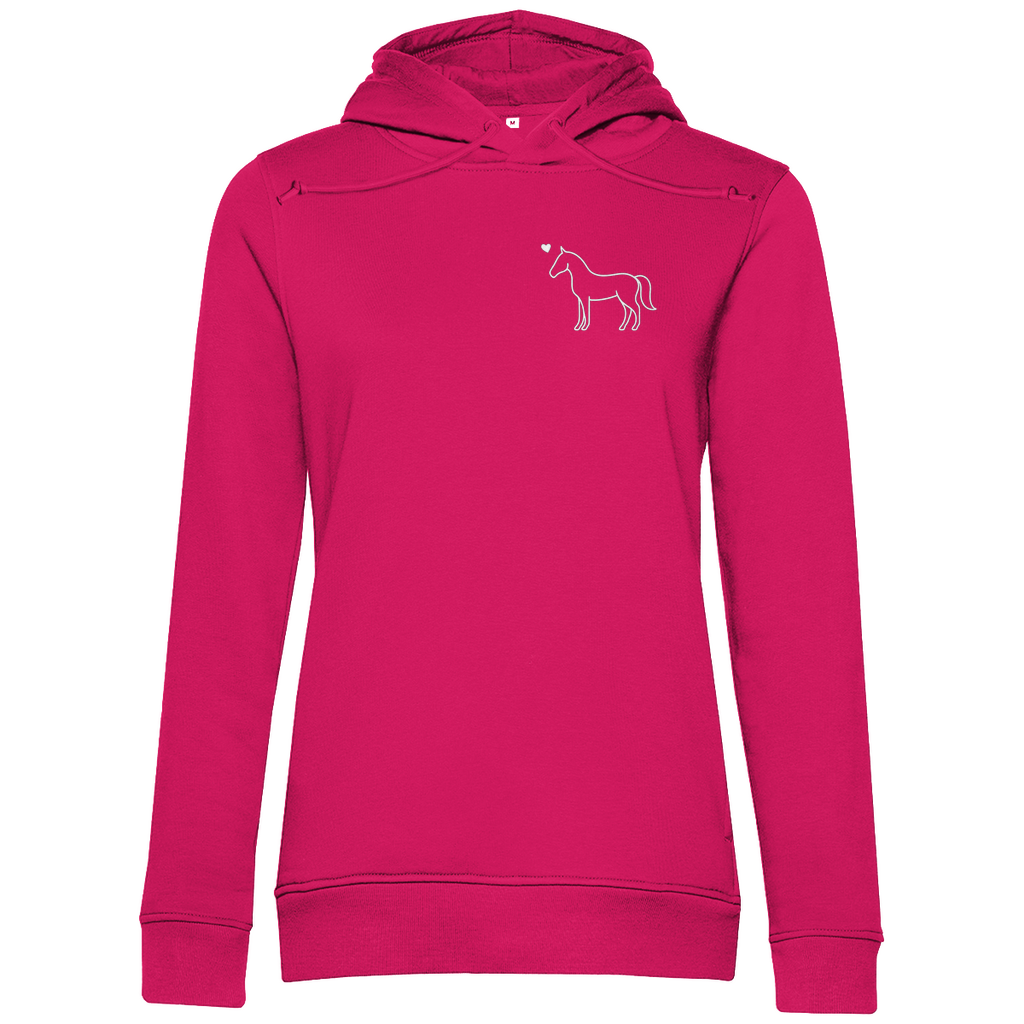 Eleganz mit Herz - Bio-Hoodie für Damen