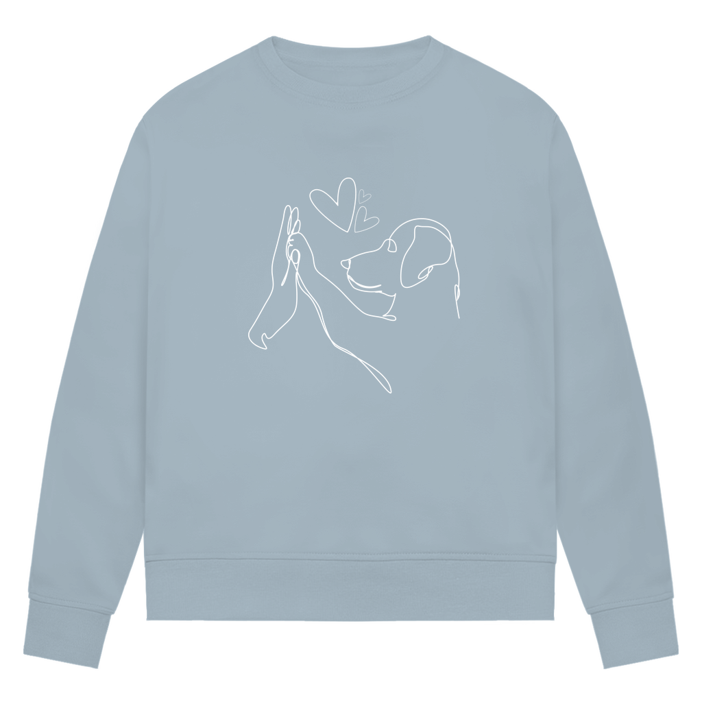 Wahre Liebe - Bio-Sweatshirt für Damen