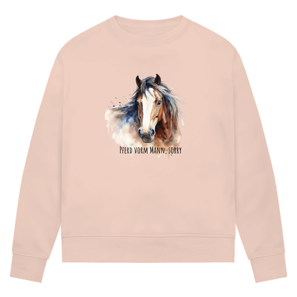 Pferd - Bio-Sweatshirt für Damen