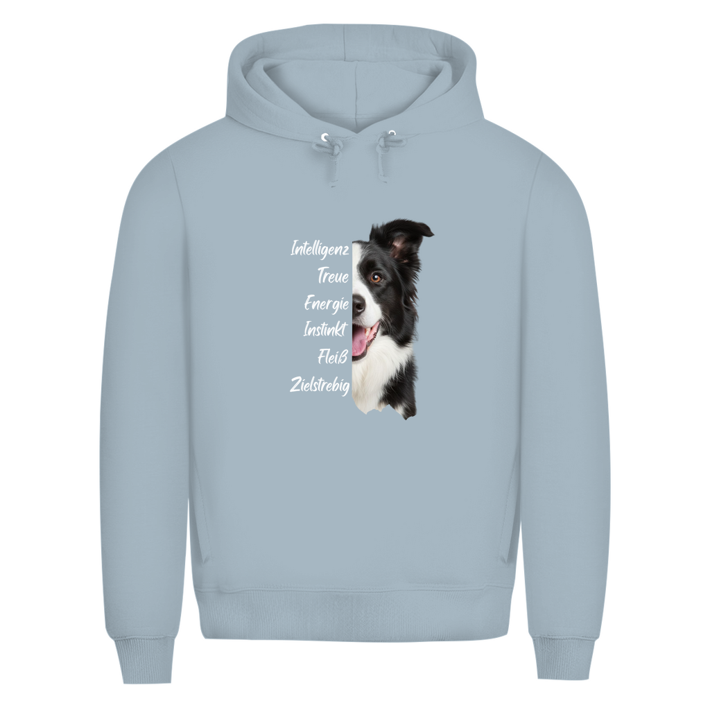 Border Collie - Bio-Hoodie für Herren