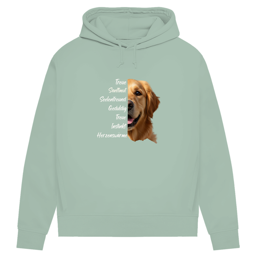 Golden Retriever - Bio-Hoodie für Damen