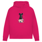 Flower Schnauzer - Bio-Hoodie für Damen