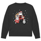 Biker Santa - Bio-Sweatshirt für Herren
