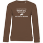 Reiten ist besser - Bio-Sweatshirt für Damen