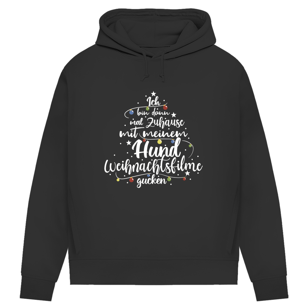 Weihnachtsfilme - Bio-Hoodie für Damen