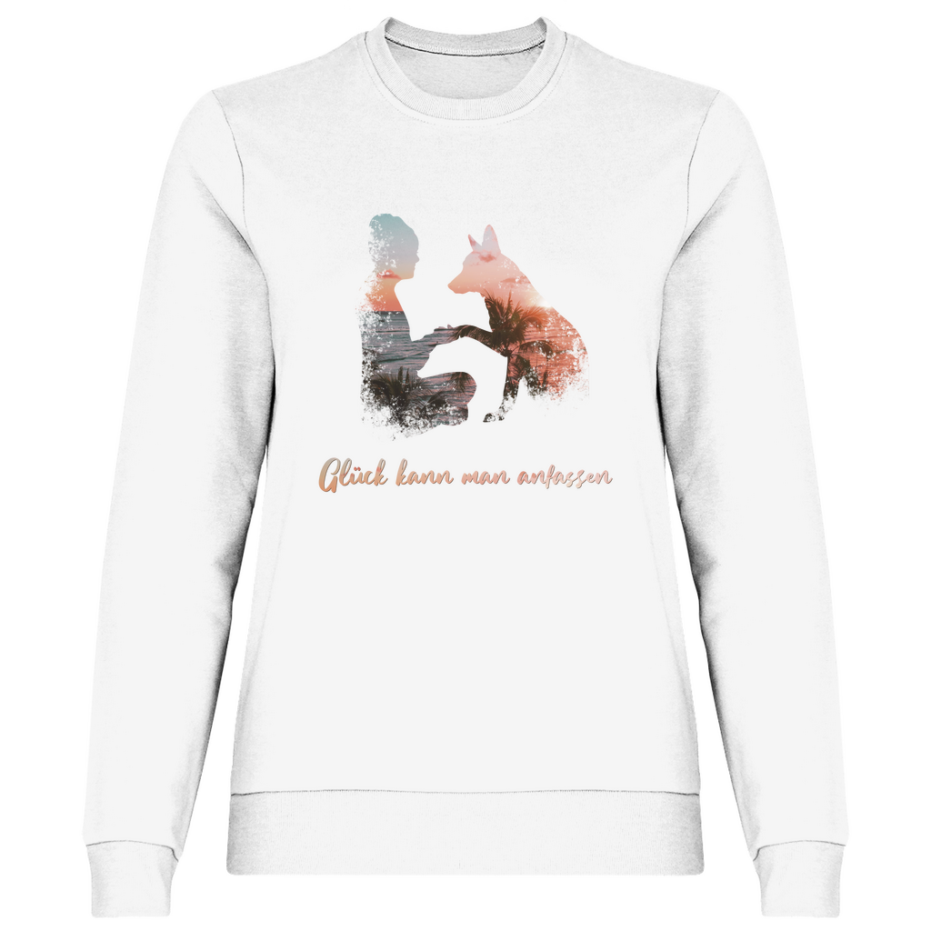 Glück Kann Man Anfassen - Sweatshirt für Damen